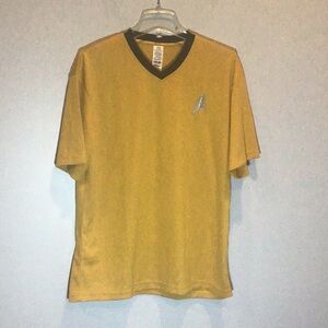 Star Trek gold shirt Kelloggs new